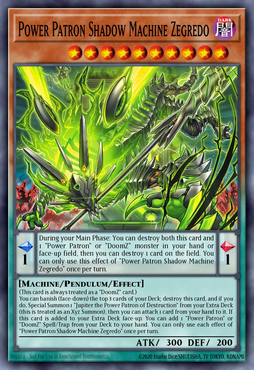 Jupredo the Shademachine Power Patron