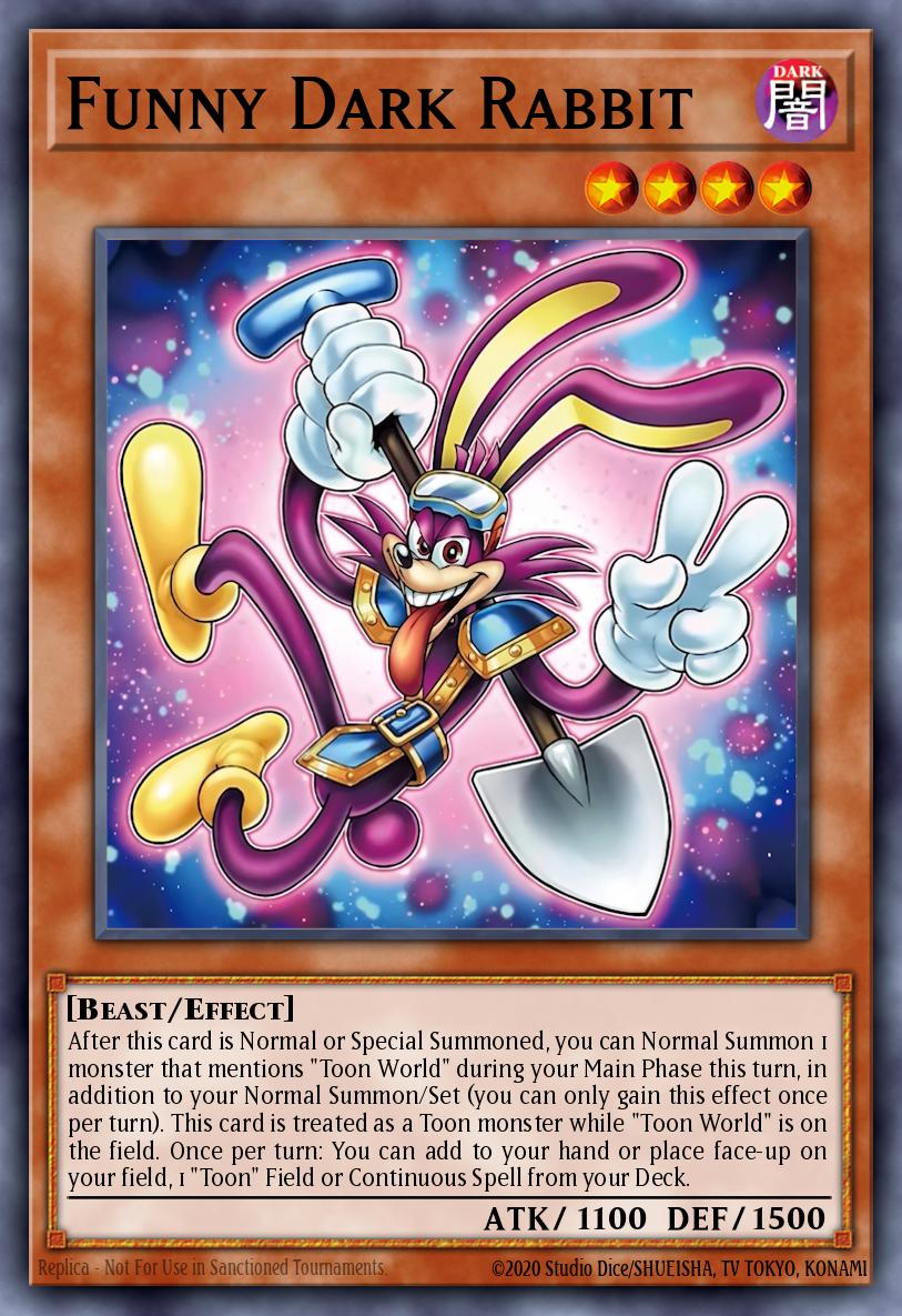 Funny Dark Rabbit