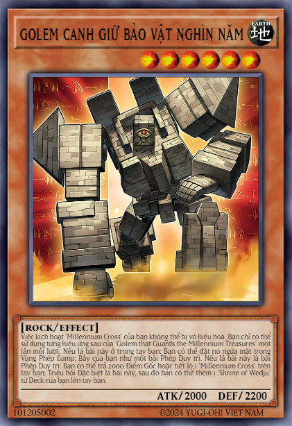Golem that Guards the Millennium Treasures