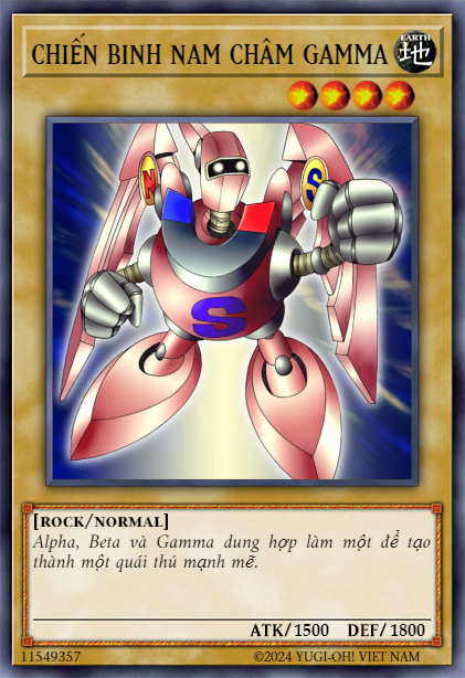 Gamma the Magnet Warrior