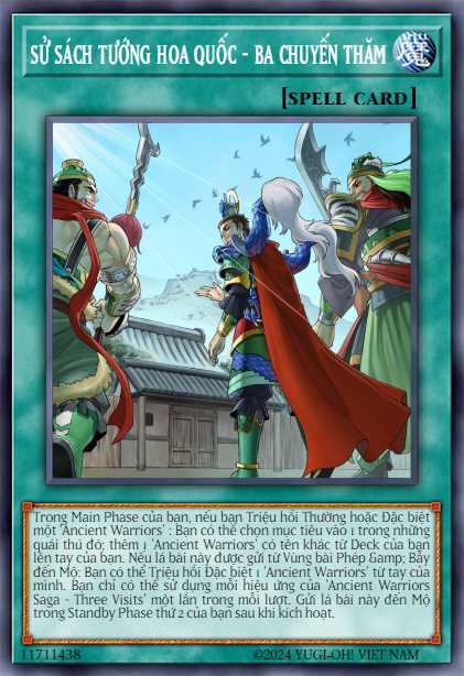 Ancient Warriors Saga - Three Visits