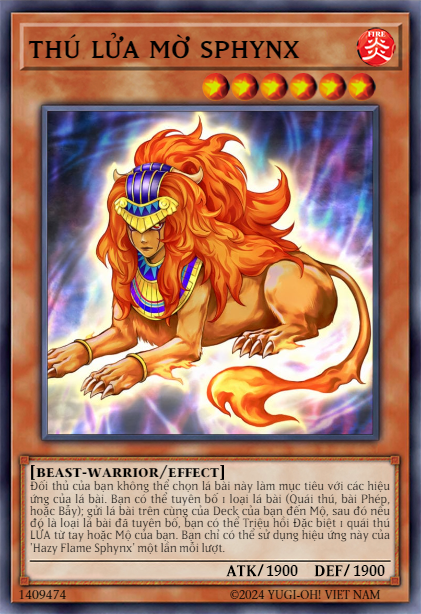 Hazy Flame Sphynx