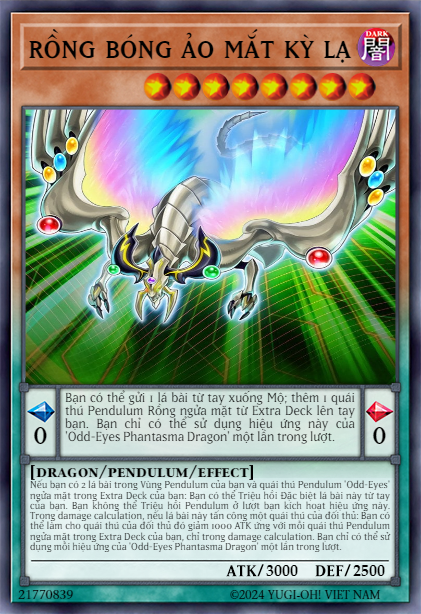 Odd-Eyes Phantasma Dragon