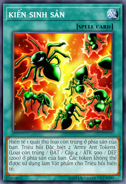 Multiplication of Ants