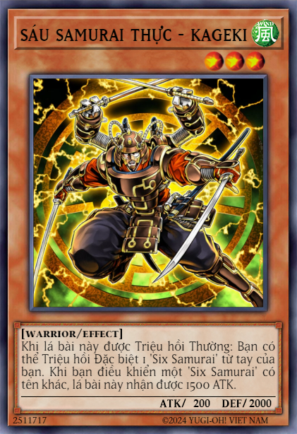 Legendary Six Samurai - Kageki