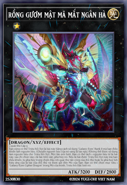 Galaxy-Eyes Cipher Blade Dragon