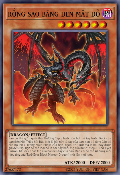 Red-Eyes Black Meteor Dragon