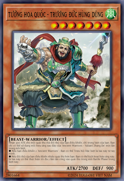 Ancient Warriors - Valiant Zhang De