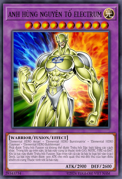 Elemental HERO Electrum