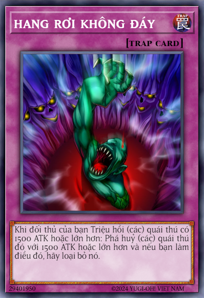 Bottomless Trap Hole