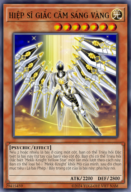 Mekk-Knight Yellow Star