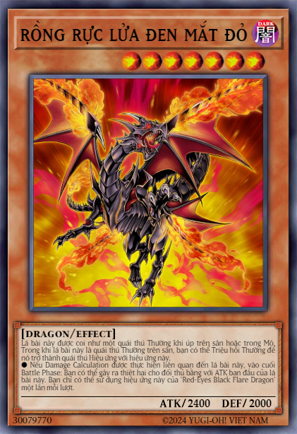 Red-Eyes Black Flare Dragon