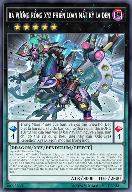 Odd-Eyes Rebellion Xyz Dragon