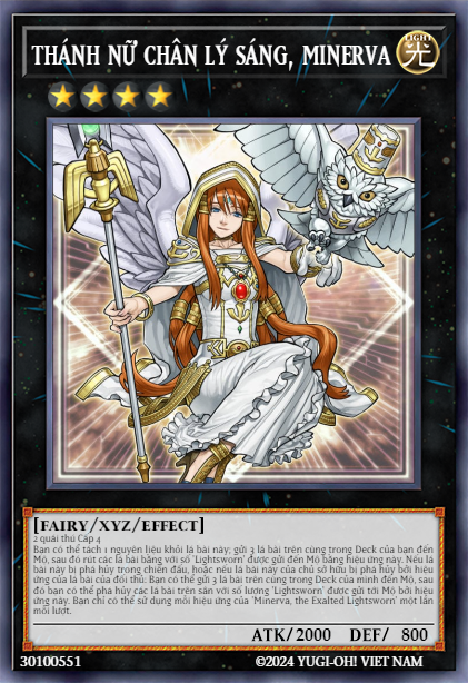 Minerva, the Exalted Lightsworn