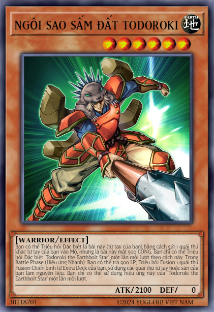 Todoroki the Earthbolt Star