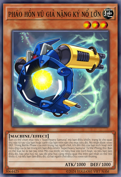 Superheavy Samurai Soulbang Cannon