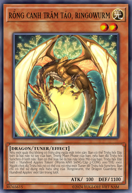 Ringowurm, the Dragon Guarding the Hundred Apples