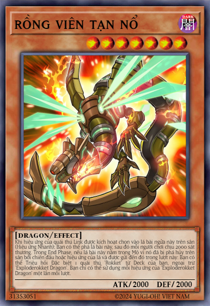 Exploderokket Dragon