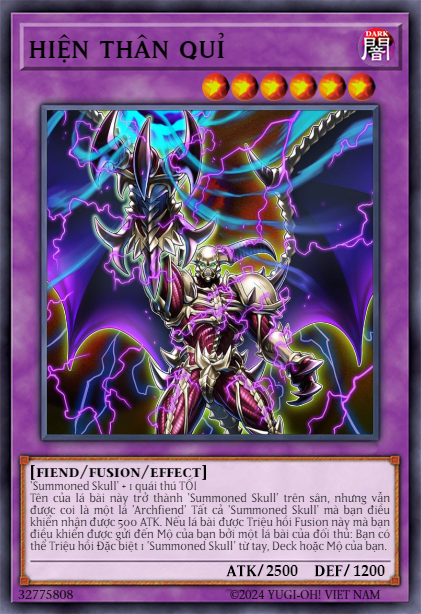Archfiend's Manifestation