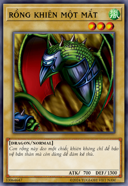 One-Eyed Shield Dragon
