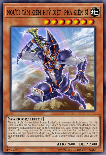 Buster Blader, the Destruction Swordmaster