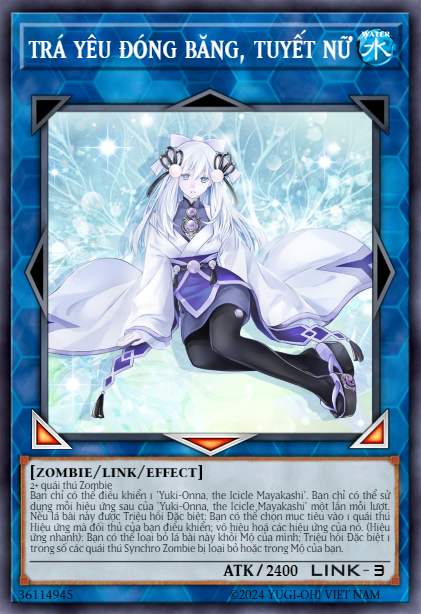 Yuki-Onna, the Icicle Mayakashi