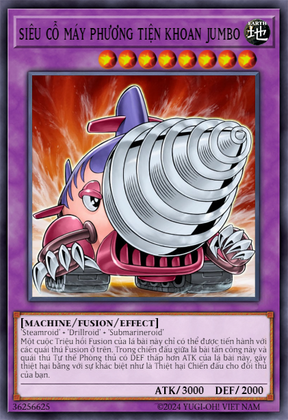 Super Vehicroid Jumbo Drill