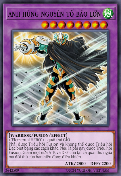 Elemental HERO Great Tornado