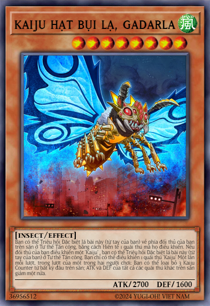 Gadarla, the Mystery Dust Kaiju