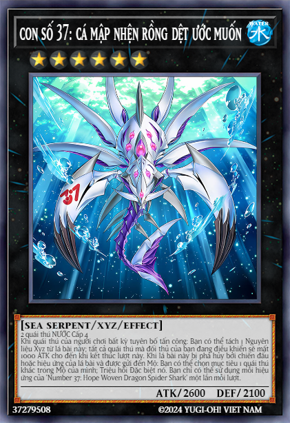 Number 37: Hope Woven Dragon Spider Shark