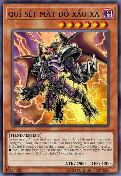 Red-Eyes Archfiend of Lightning