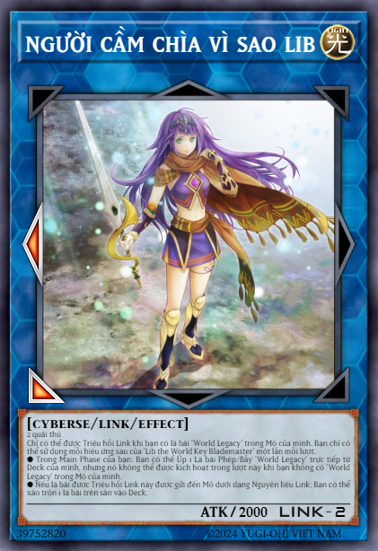Lib the World Key Blademaster