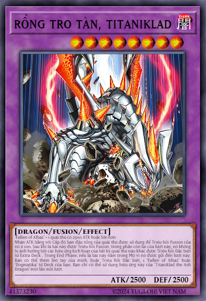 Titaniklad the Ash Dragon