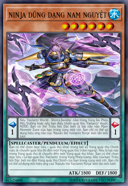 Nazuki the Vaylantz Ninja