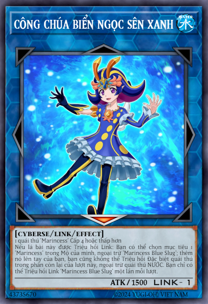 Marincess Blue Slug