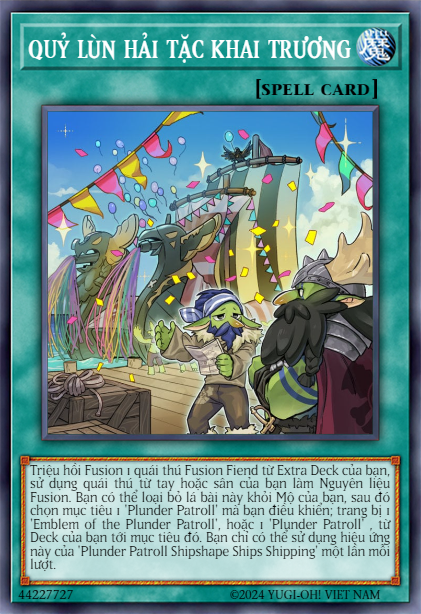 Plunder Patroll Shipshape Ships Shipping