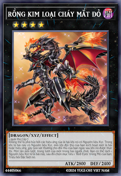 Red-Eyes Flare Metal Dragon