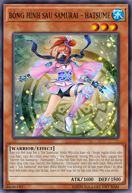 Secret Six Samurai - Hatsume