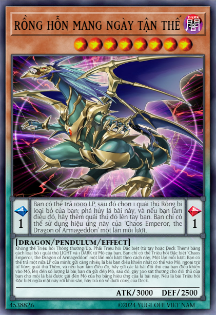 Chaos Emperor, the Dragon of Armageddon