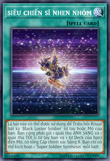 Super Soldier Synthesis