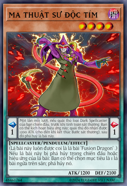 Purple Poison Magician