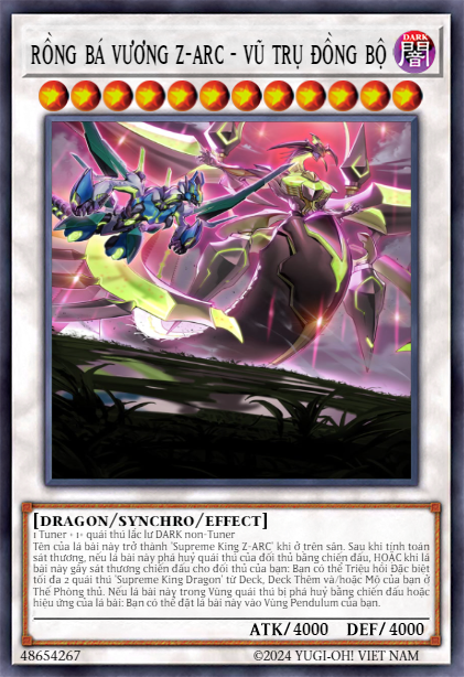 Supreme King Z-ARC - Synchro Universe