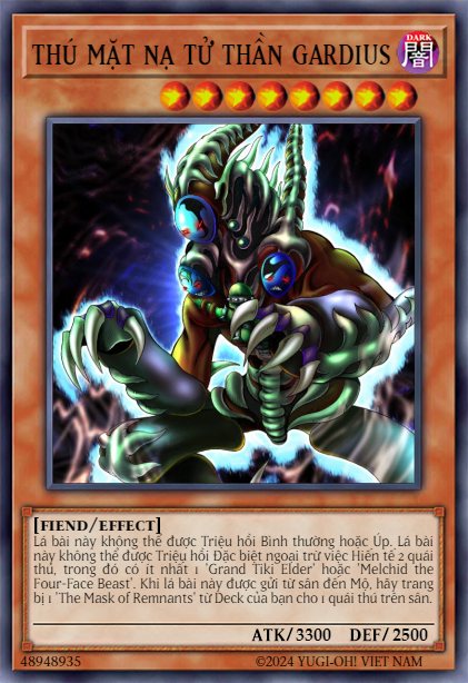 Masked Beast Des Gardius