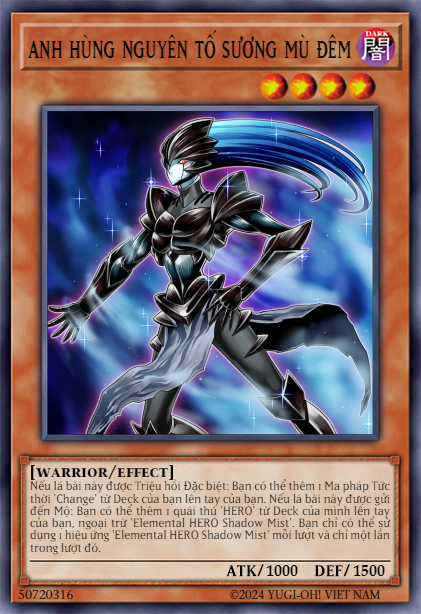 Elemental HERO Shadow Mist