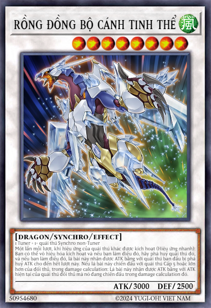 Crystal Wing Synchro Dragon