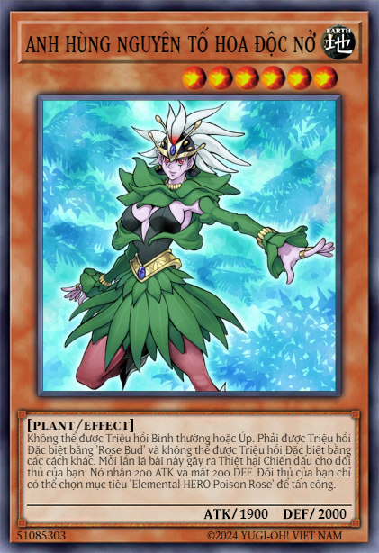 Elemental HERO Poison Rose