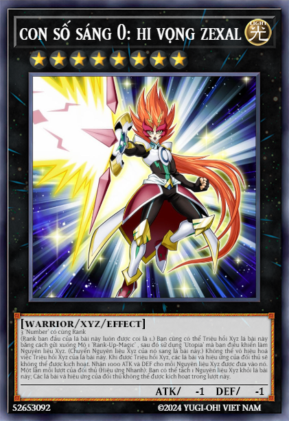 Number S0: Utopic ZEXAL