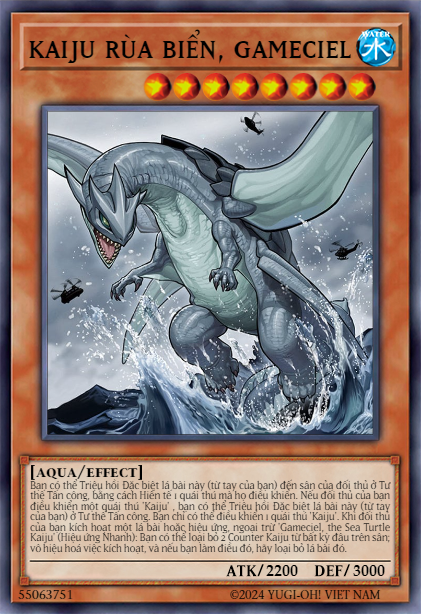 Gameciel, the Sea Turtle Kaiju