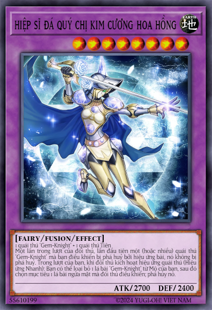Gem-Knight Lady Rose Diamond