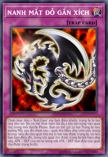 Red-Eyes Fang with Chain